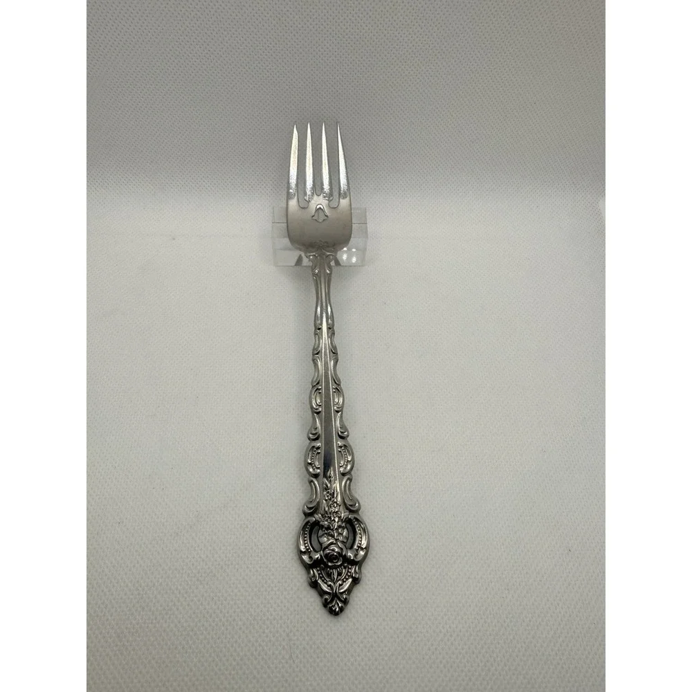 Oneida Da Vinci Cube Stainless Salad Fork Replacement Pieces Retired 1986 7.25